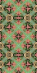 Fractodome Colorful Seamless Fractal Patterns