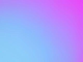 Abstract gradient pink purple and blue soft colored background.