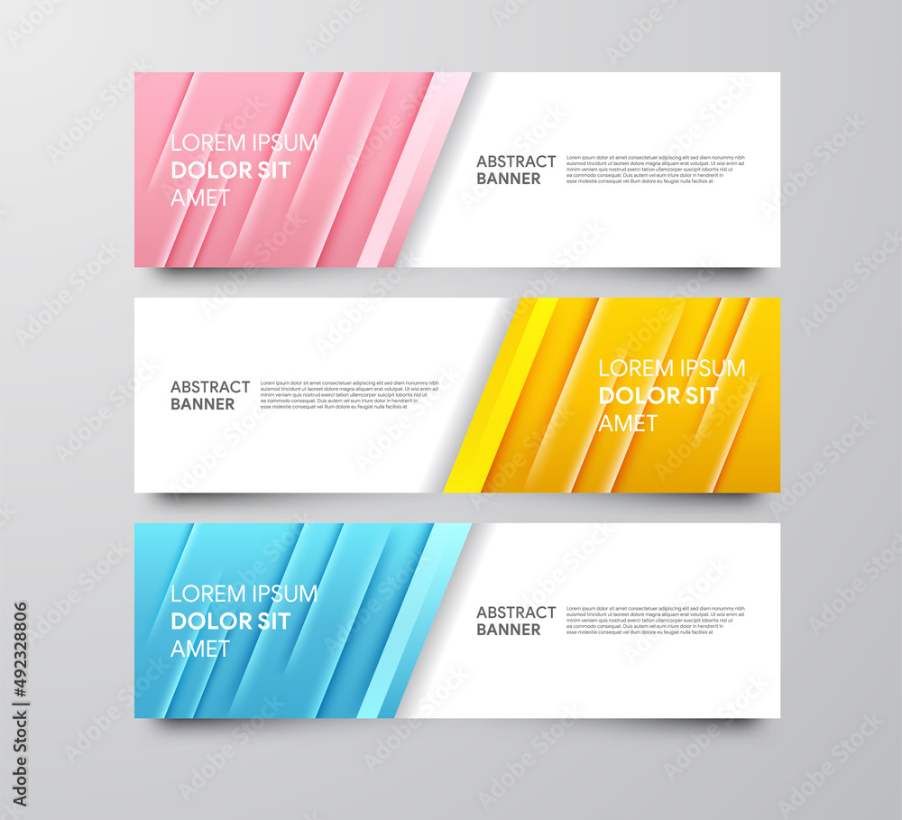 Poster abstract banner graphic design web template pattern background for sale banner presentation social m