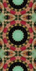 Fractodome Colorful Seamless Fractal Patterns