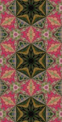 Fractodome Colorful Seamless Fractal Patterns