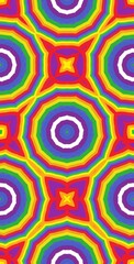 Fractodome Colorful Seamless Fractal Patterns