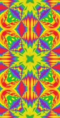 Fractodome Colorful Seamless Fractal Patterns