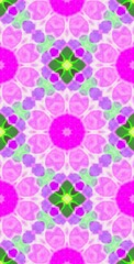 Fractodome Colorful Seamless Fractal Patterns