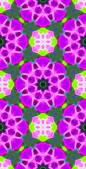 Fractodome Colorful Seamless Fractal Patterns