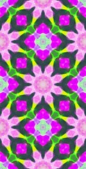 Fractodome Colorful Seamless Fractal Patterns