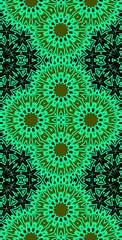 Fractodome Colorful Seamless Fractal Patterns