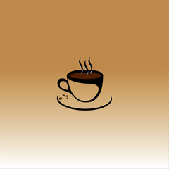 cup of coffee vector image
