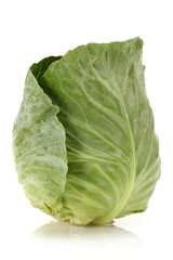 cabbage isolated on white background