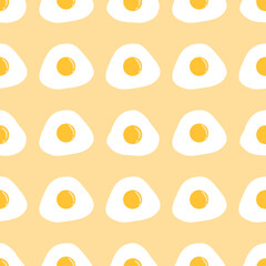 Fototapeta premium seamless pattern with eggs