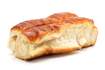 bread on white background