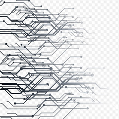 electric circuit with background png