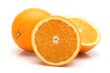 orange isolated on white