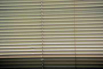 Detail of the plastic sunblind