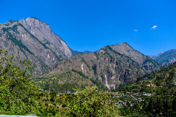 landscape in the mountains