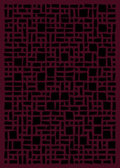 Offset Quads generative art background art illustration