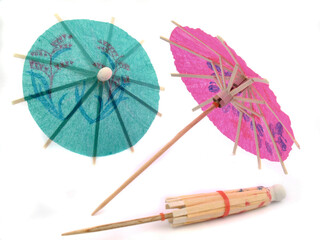 Photo of umbrellas symbolizing vacation, leisure, beach life in the pandemic.