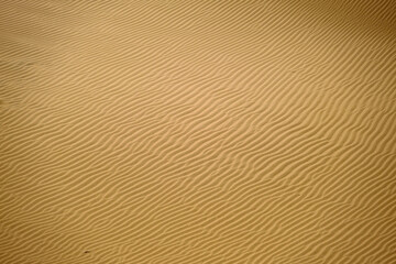 Sand ripples in Bazaruto archipelago, Mozambique