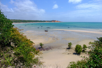 Bay at low tide near Vilankulos, Mozambique