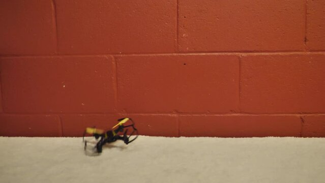 Cheap Low Quality Drone Take Off And Crash