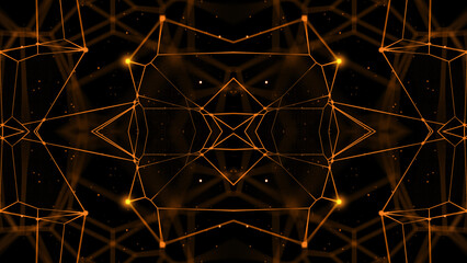 abstract background with stars