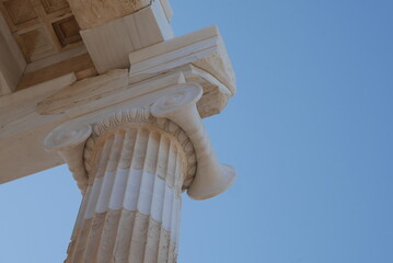 Chapiteau de colonne du Parthénon d'Athènes