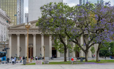 Foto op Canvas Metropolitan Cathedrale Mayo Buenos Aires Innen © Blickfang