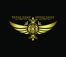 ABR,abr,wins three letters logo design, real estate construction home realty house building,
 geometric ,monogram minimalist logo, vector template