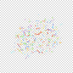 Color serpentine carnival red spiral ribbon curly