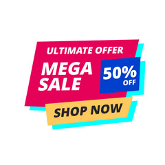 ultimate offer mega sale pink flat label