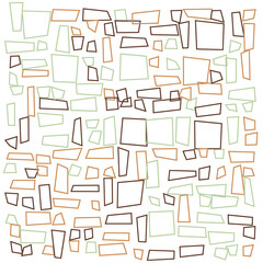 Offset Quads generative art background art illustration