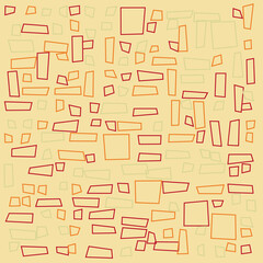 Offset Quads generative art background art illustration