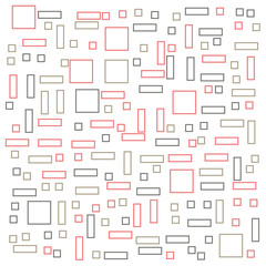 Offset Quads generative art background art illustration