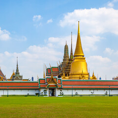 Stupas of Wat Phra Kaeo temple