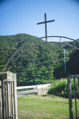 カトリック半泊教会 長崎県五島市 福江島 キリスト教聖堂 長崎と天草地方の潜伏キリシタン関連遺産