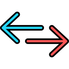 Obraz premium exchange icon vector