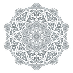 beautiful line art mandala design