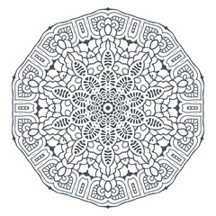 elegant mandala vector for design