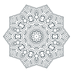 elegant mandala vector for design