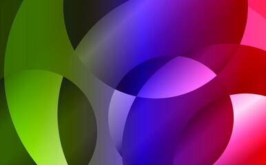 abstract background circular shapes color
