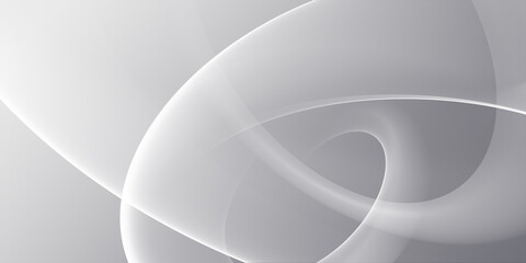 Abstract white and gray gradient color modern background design Illustration