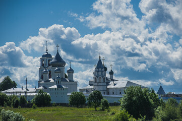 Pereslavl-Zalessky city. Nikitsky monastery. One of oldest in Russia