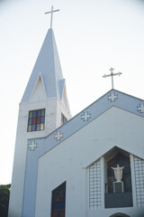 カトリック福江教会 長崎県五島市 福江島 キリスト教聖堂 長崎と天草地方の潜伏キリシタン関連遺産