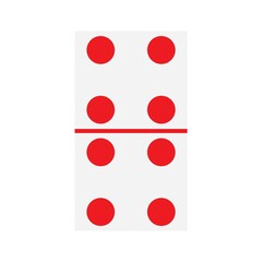  domino logo illustration symbol design vector