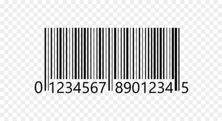 Bar code icon. Vector illustration