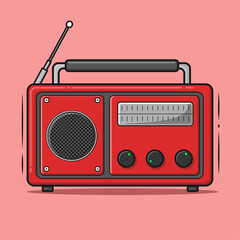 Vector Radio Vintage