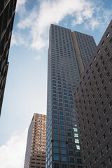 Fototapeta na wymiar buildings downtown miami usa skyscrapers 