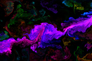 abstract background with splashes