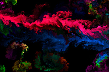 abstract background with splashes