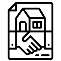 house contract icon